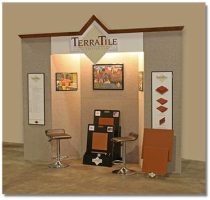 trade-show-booth-display-Terratile-clay-tiles-terracotta-distributor-manufacture-wholesale-dealer